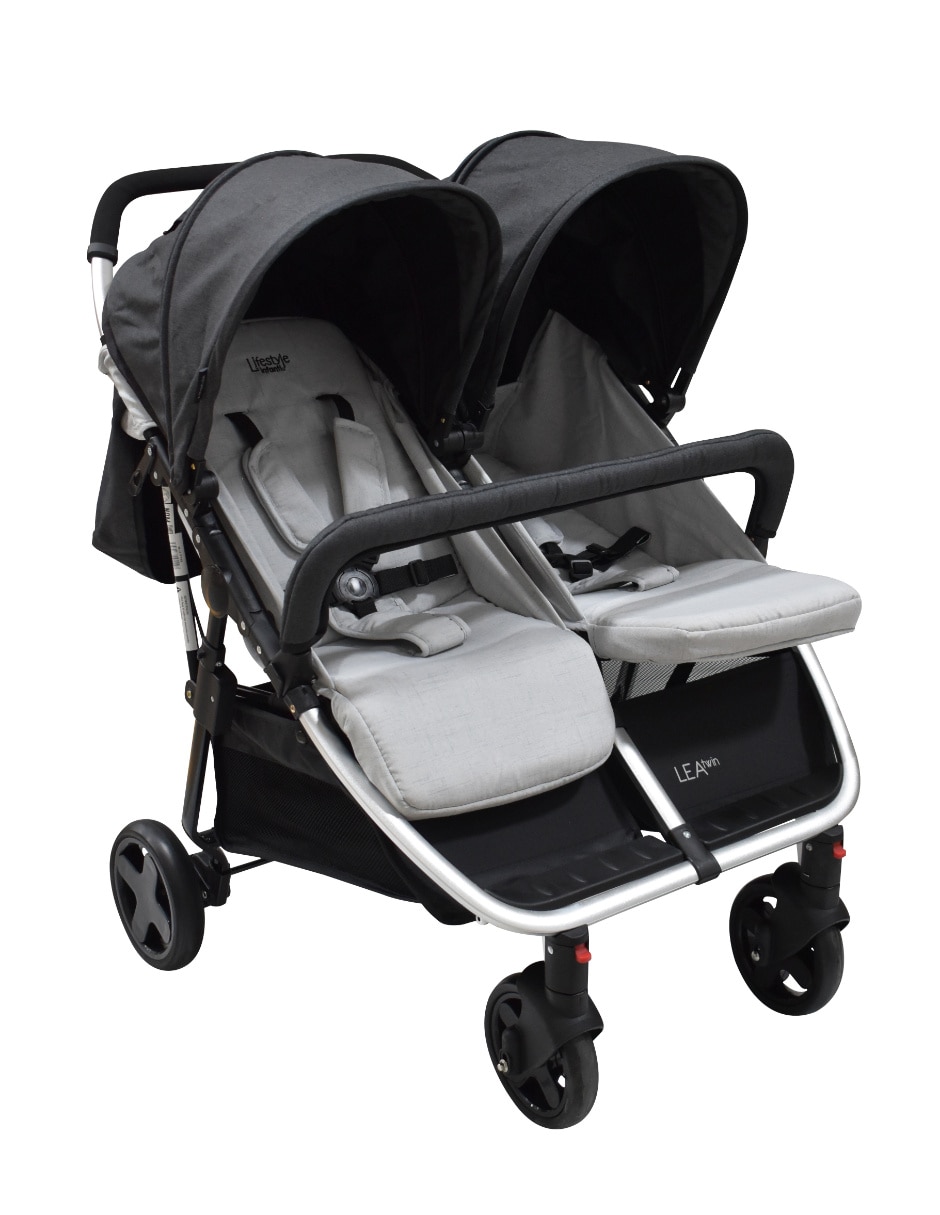 Carriola doble plegable 2