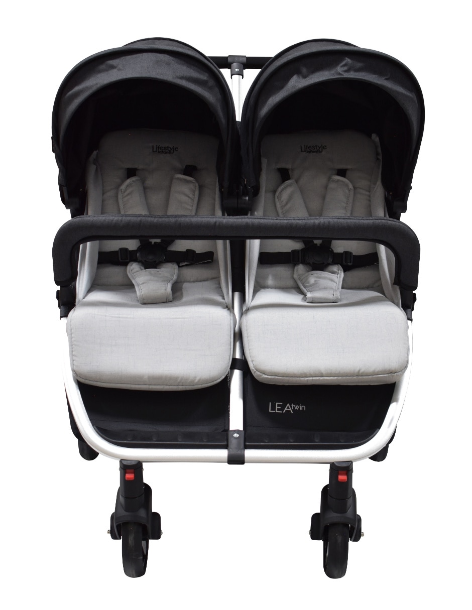 Carriola doble plegable 3