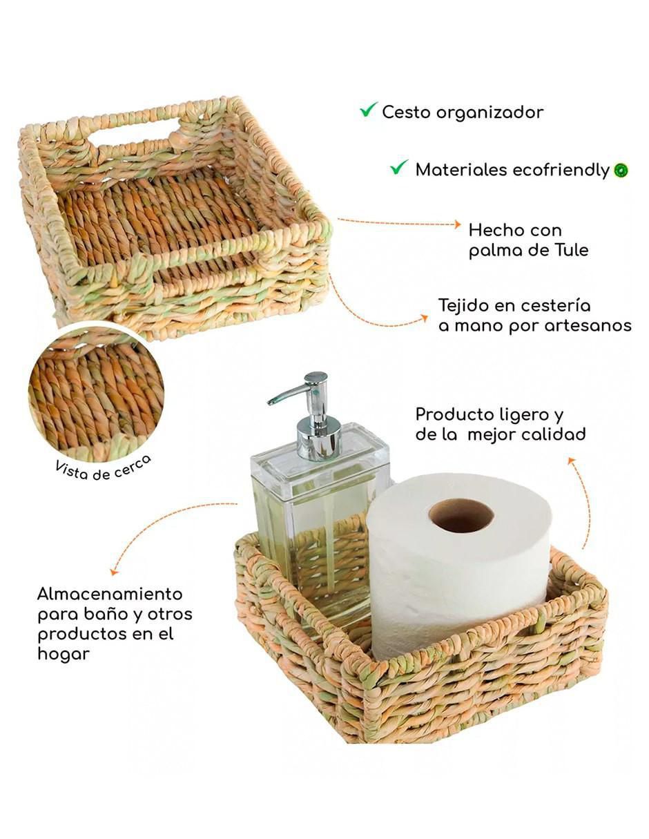 Cesto multiusos de palma 5