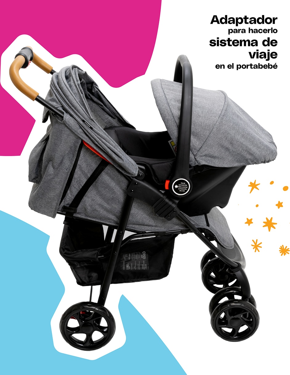 Carriola travel system Safe Travel plegable 11