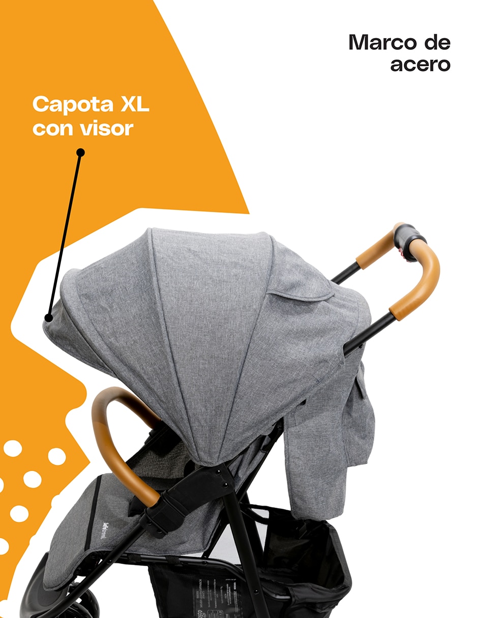 Carriola travel system Safe Travel plegable 4