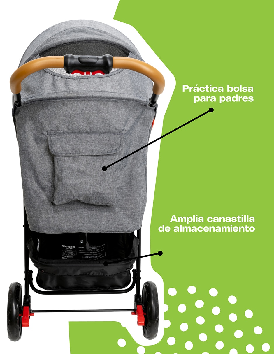Carriola travel system Safe Travel plegable 7