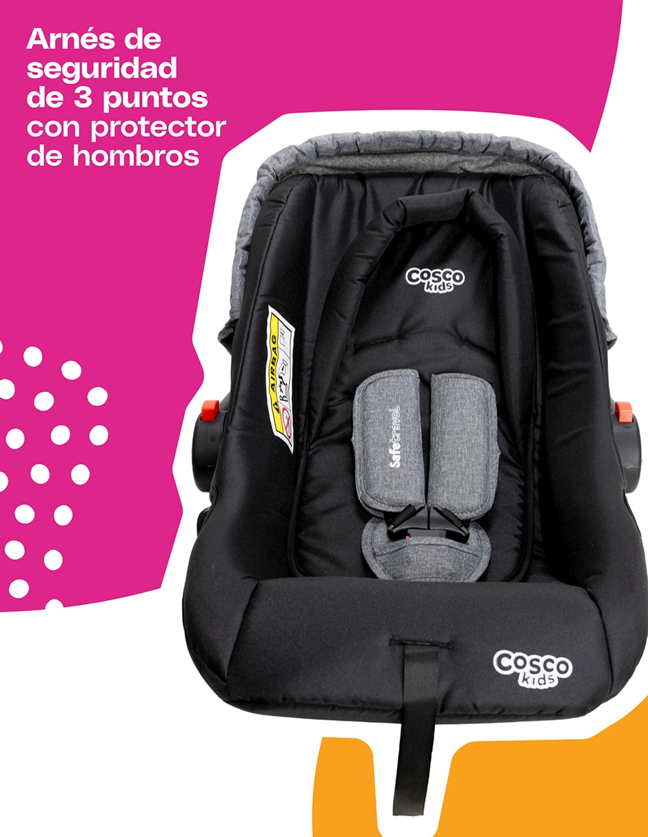 Carriola travel system Safe Travel plegable 9