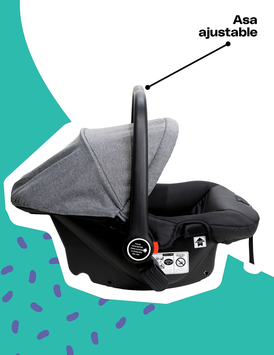 Carriola travel system Safe Travel plegable 10