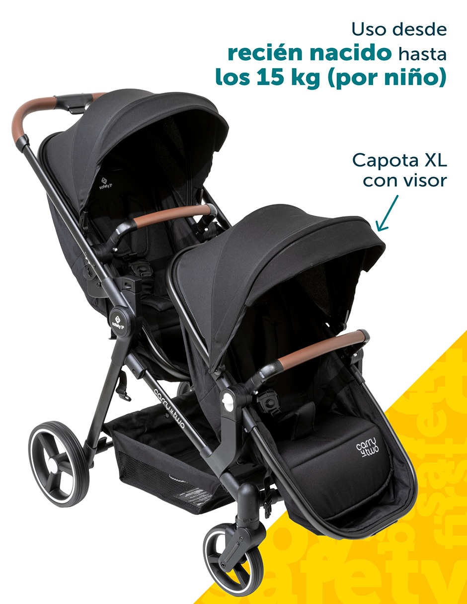 Carriola doble Carry 4 Two plegable 3