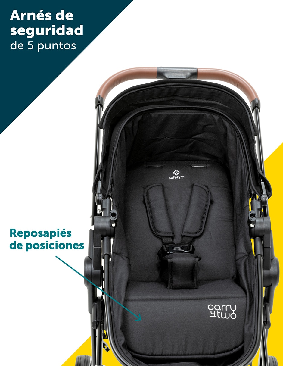 Carriola doble Carry 4 Two plegable 5
