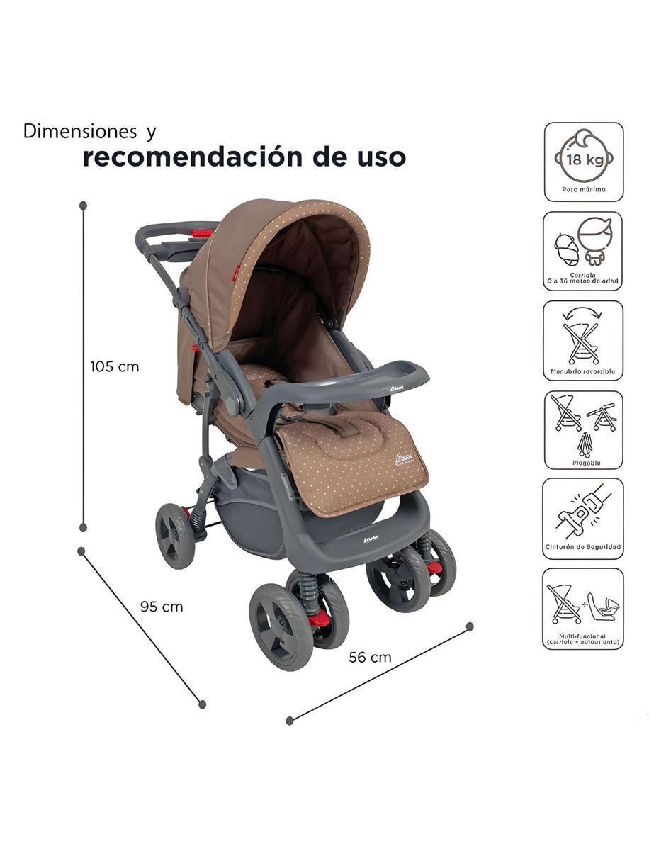 Carriola travel system Travel System Aventura plegable 5