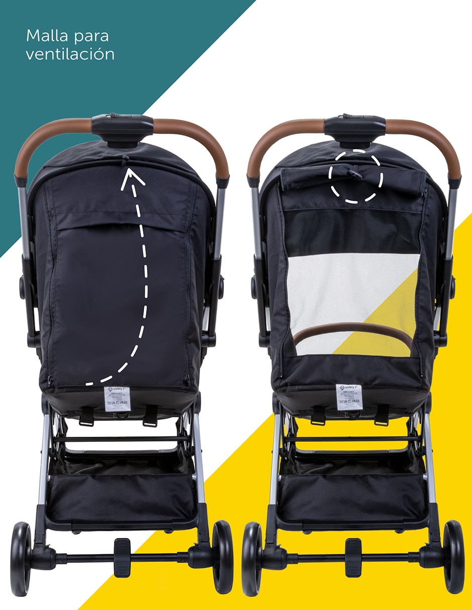 Carriola estándar Auto Slim Fold plegable 13