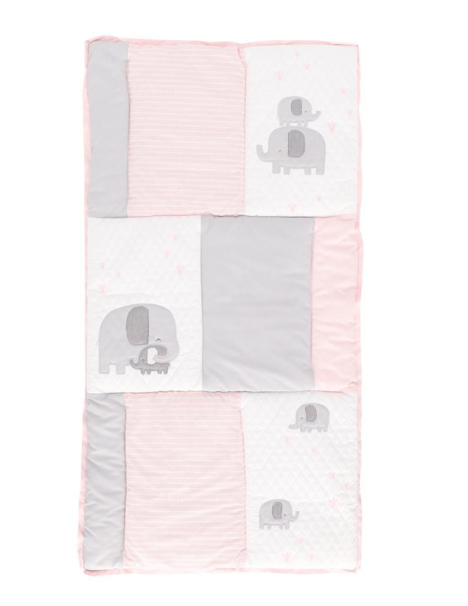 Juego de cuna Elefantes para bebé niña 4 piezas 2