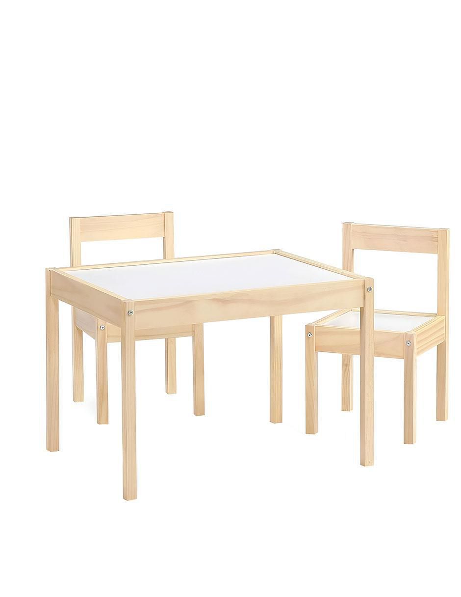 Mesa con silla armable