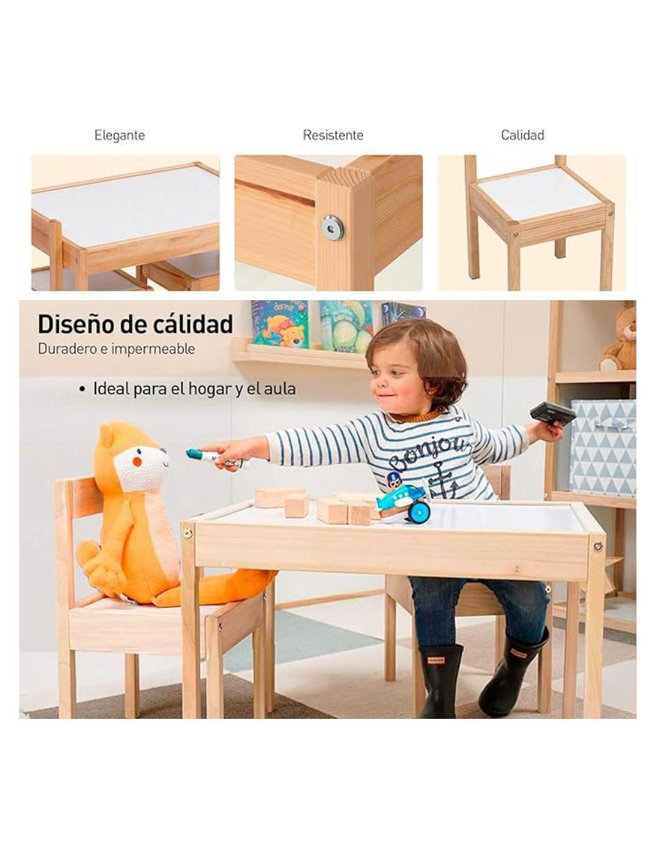 Mesa con silla armable 7