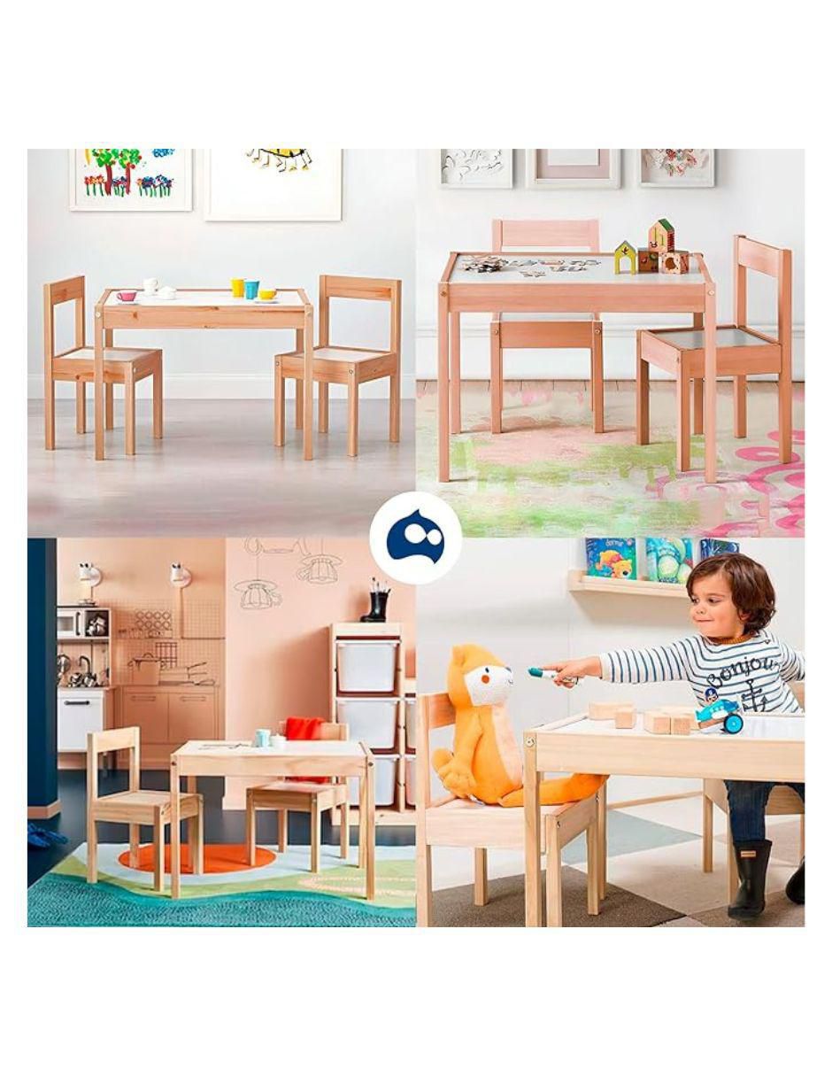 Mesa con silla armable 8