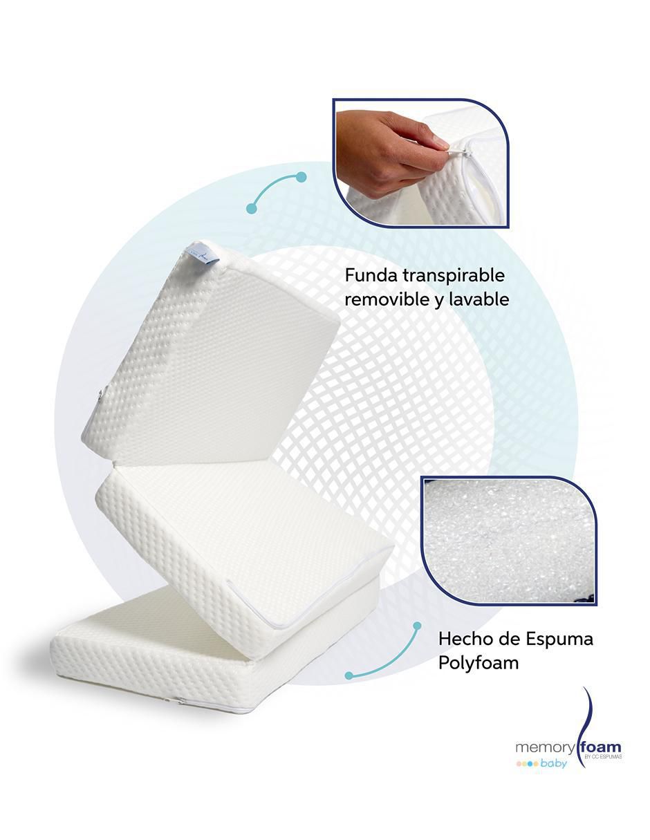 Colchón plegable confort medio 5