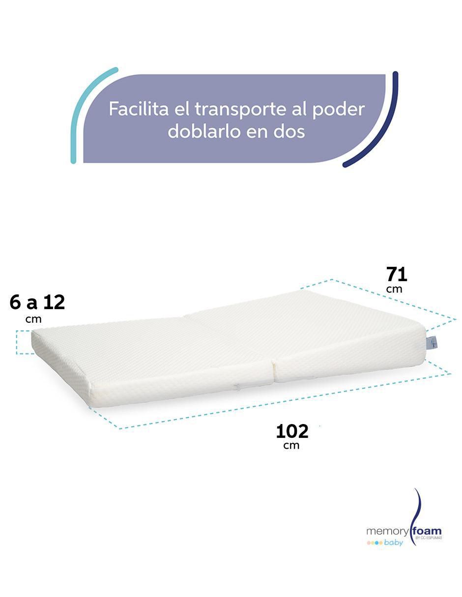 Colchón plegable confort medio 8