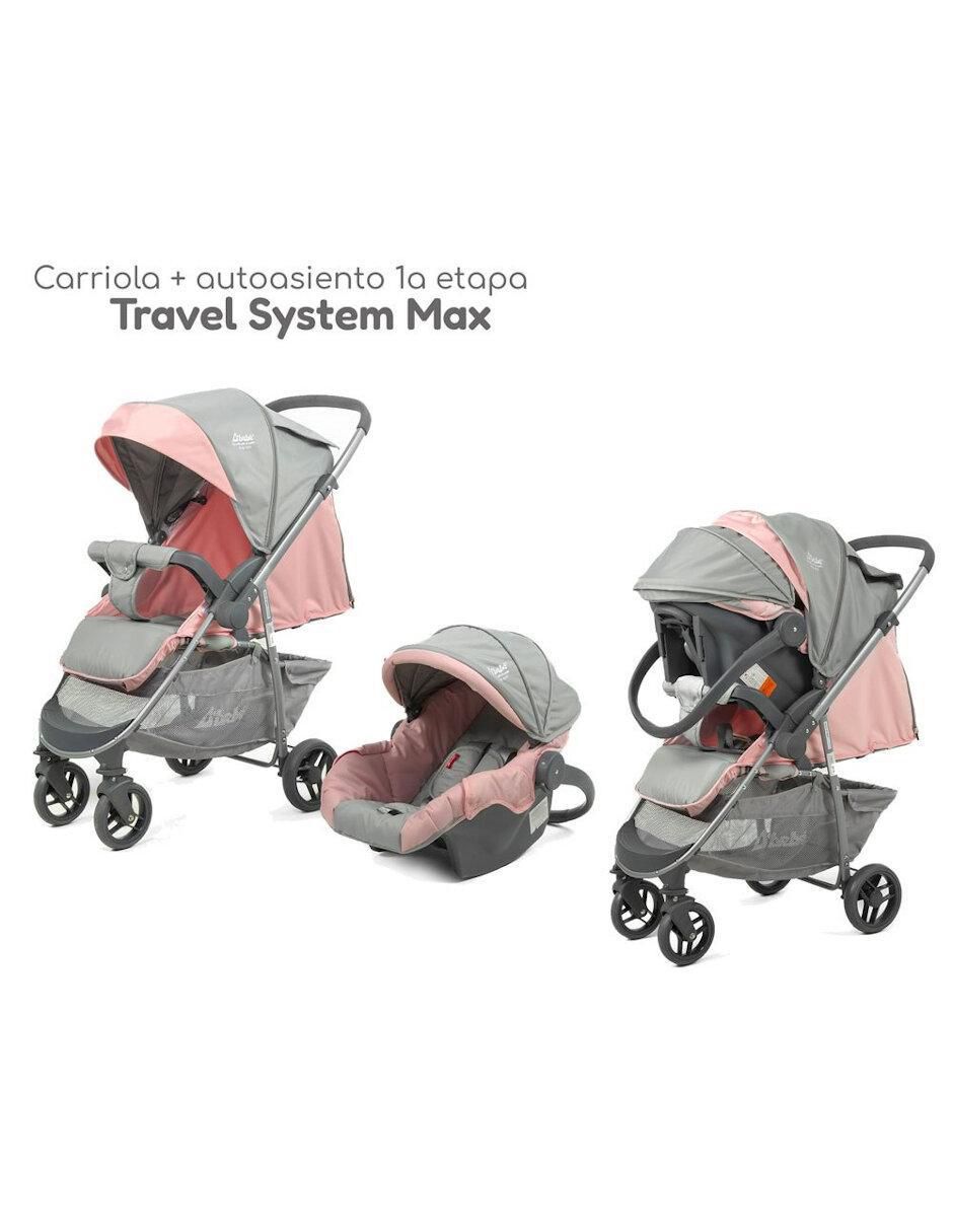 Carriola travel system plegable 3
