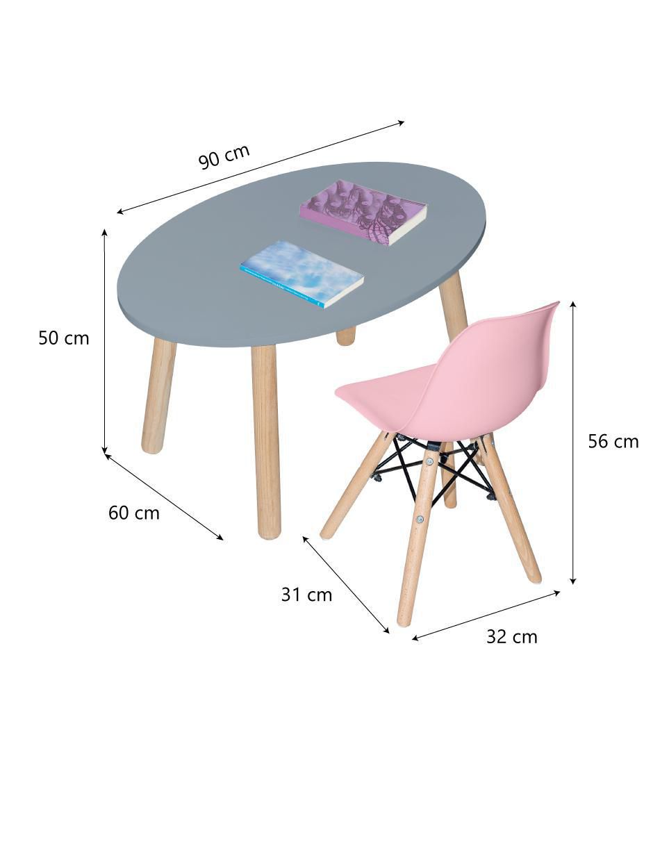 Mesa con silla armable 4