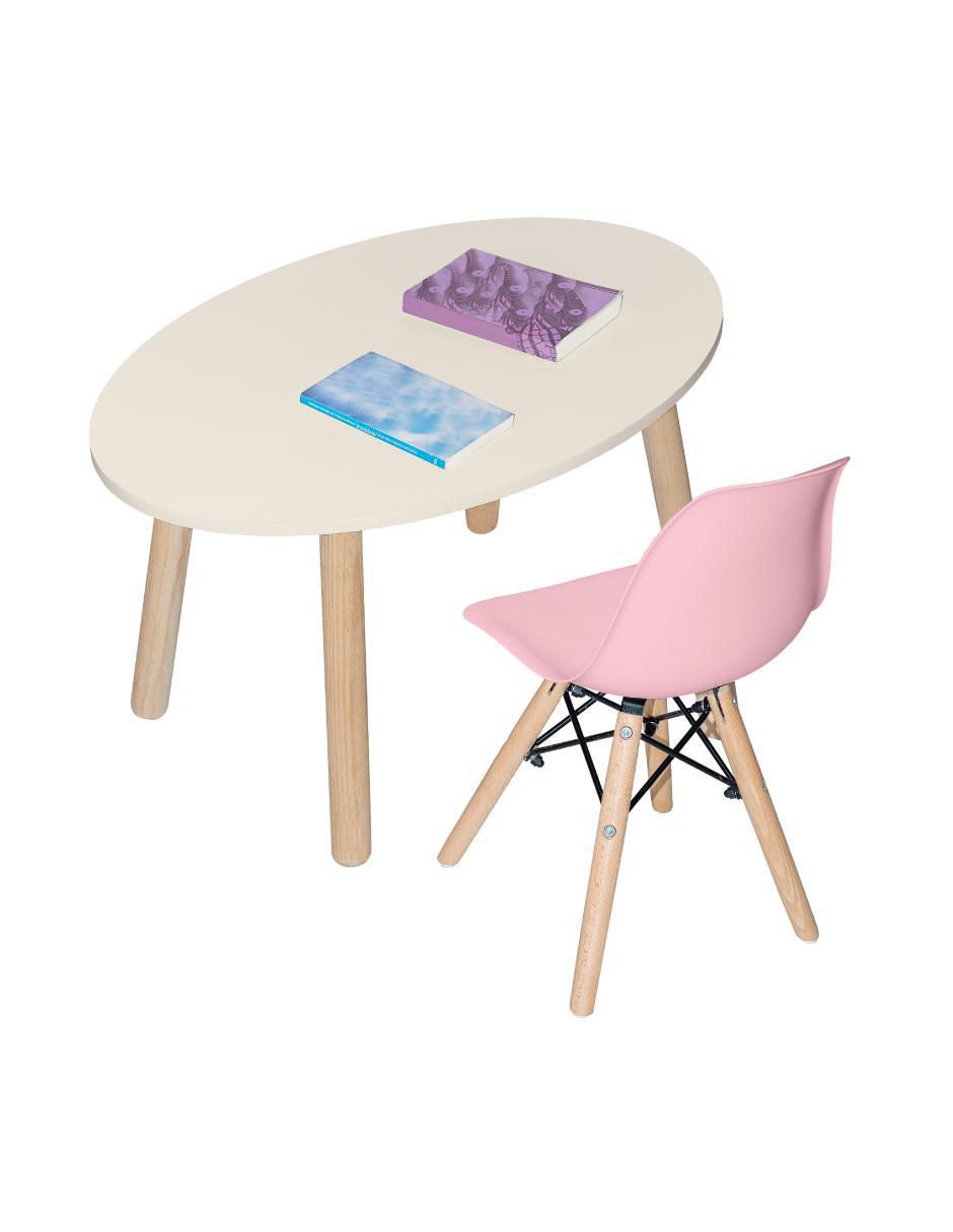 Mesa con silla armable