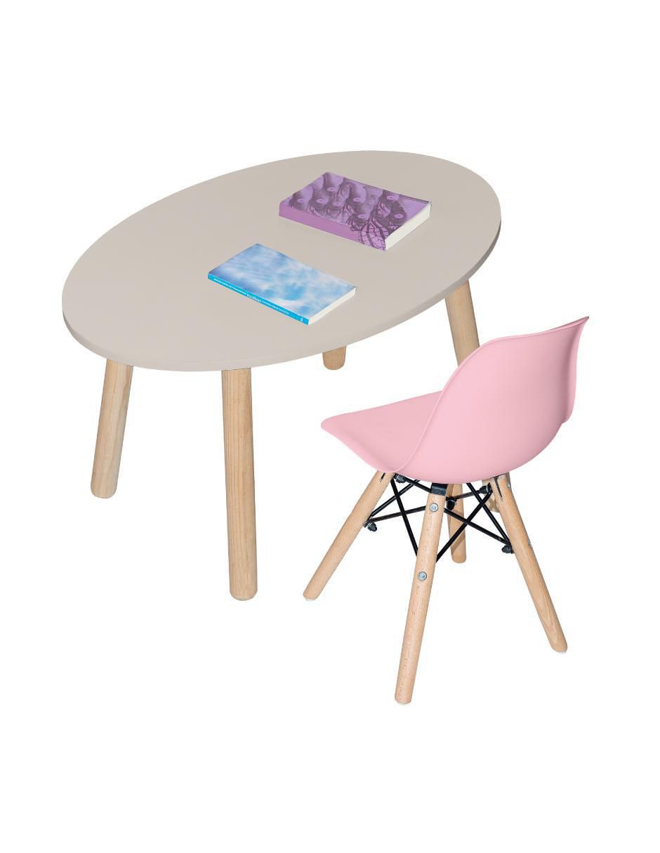 Mesa con silla armable