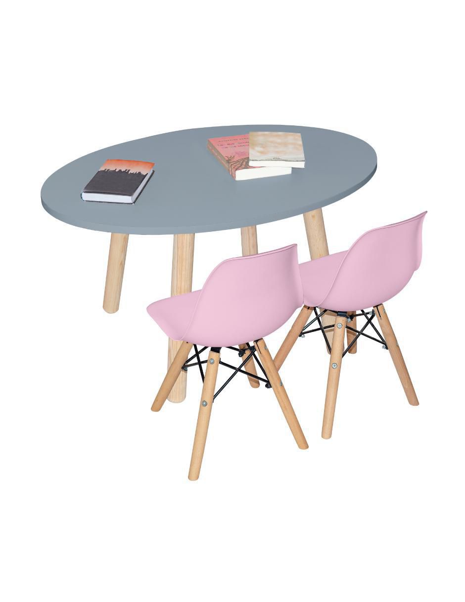 Mesa con silla armable