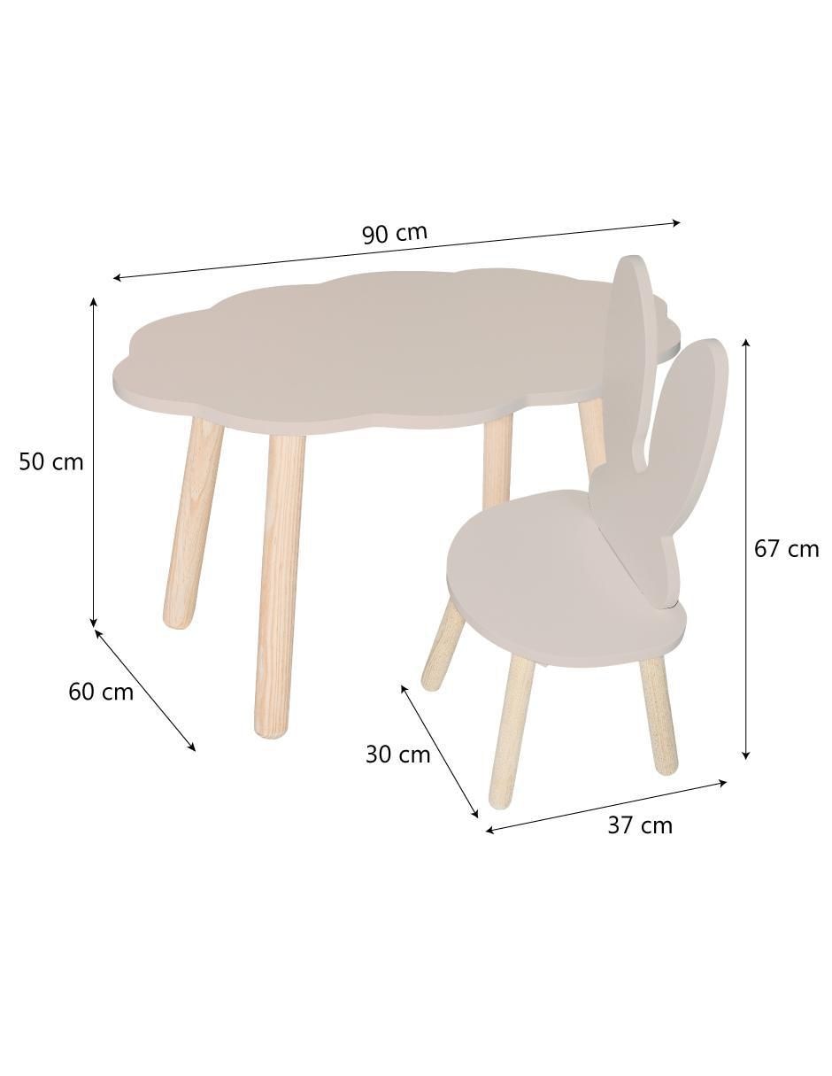 Mesa con silla armable 4