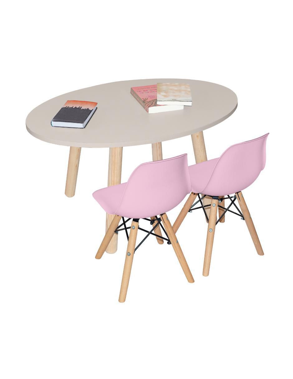 Mesa con silla armable