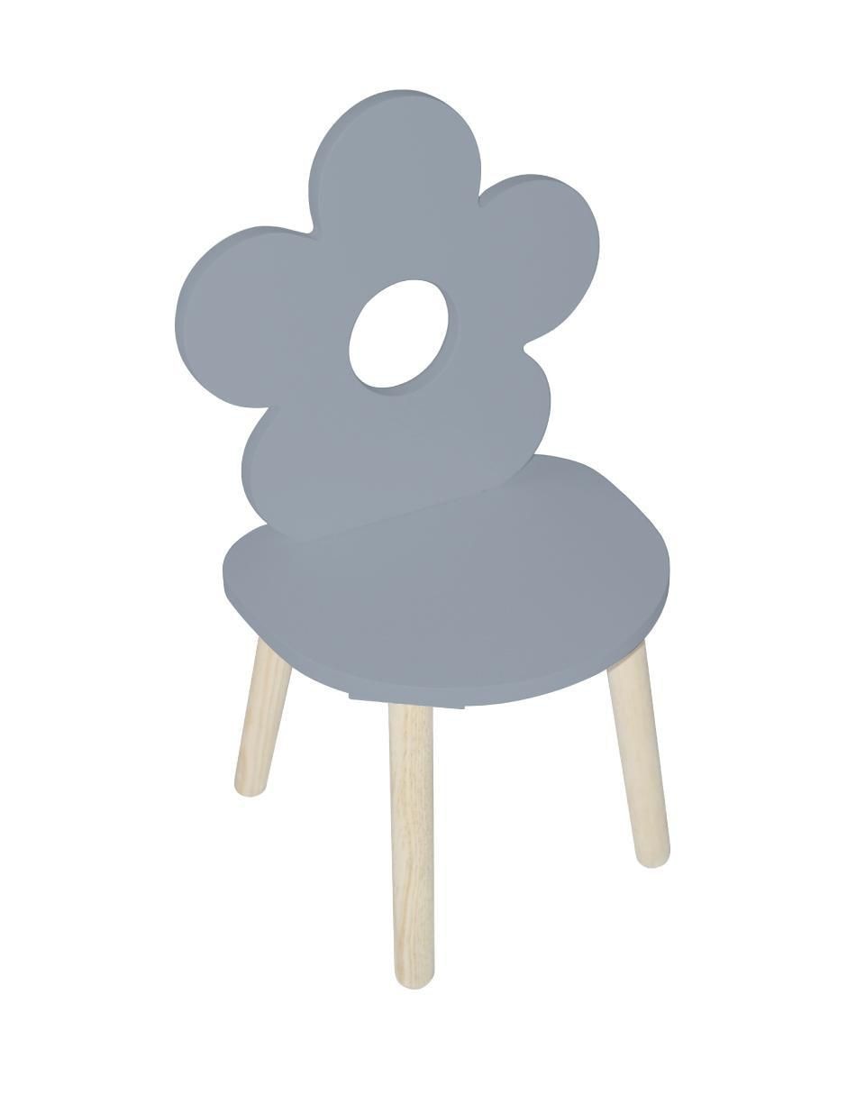 Silla infantil Silla Flor de madera