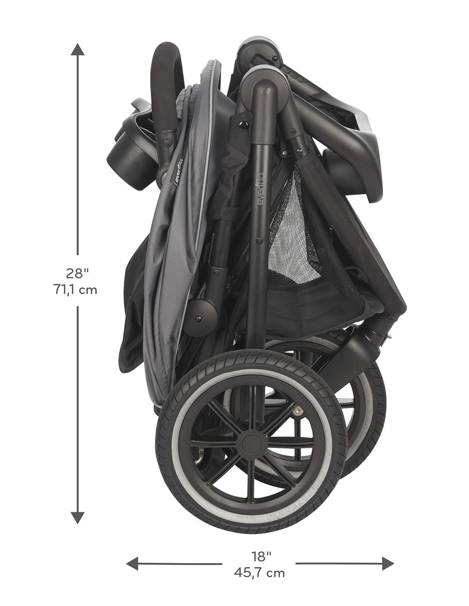 Carriola jogging plegable 6