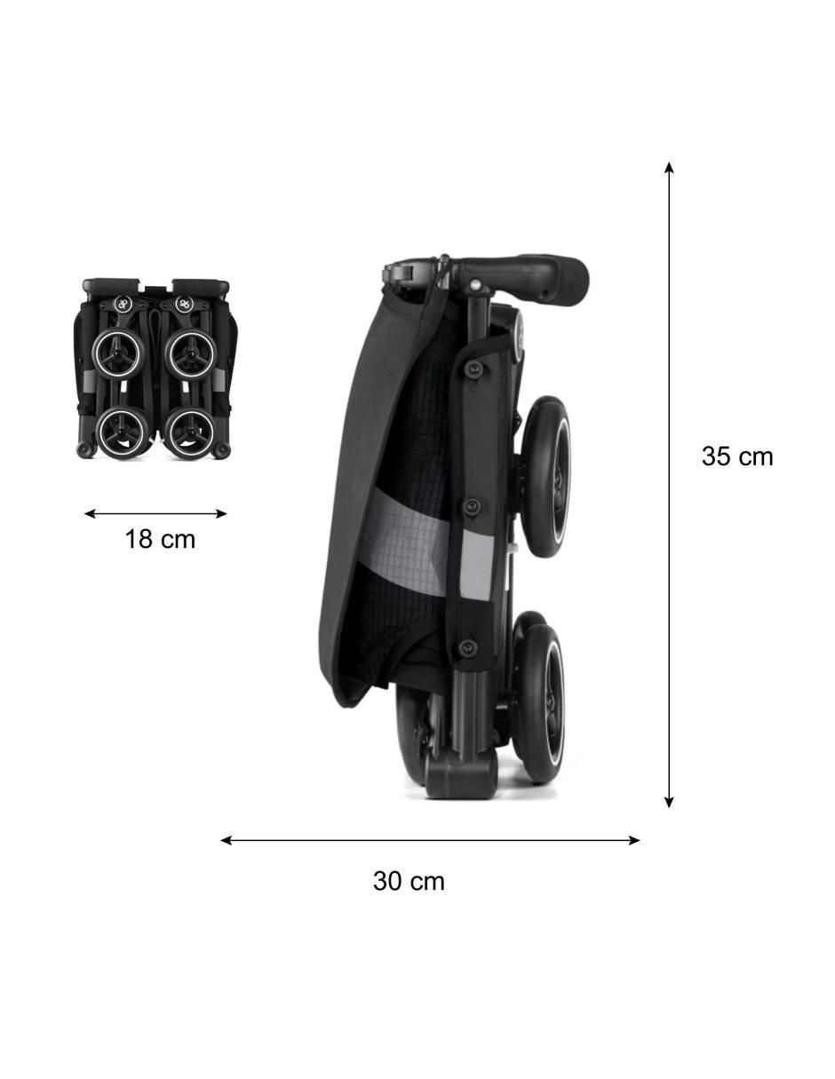 Carriola ultraligera Pockit plegable 7