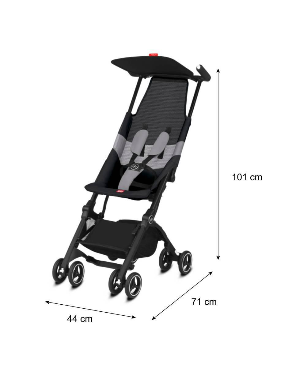 Carriola ultraligera Pockit plegable 8