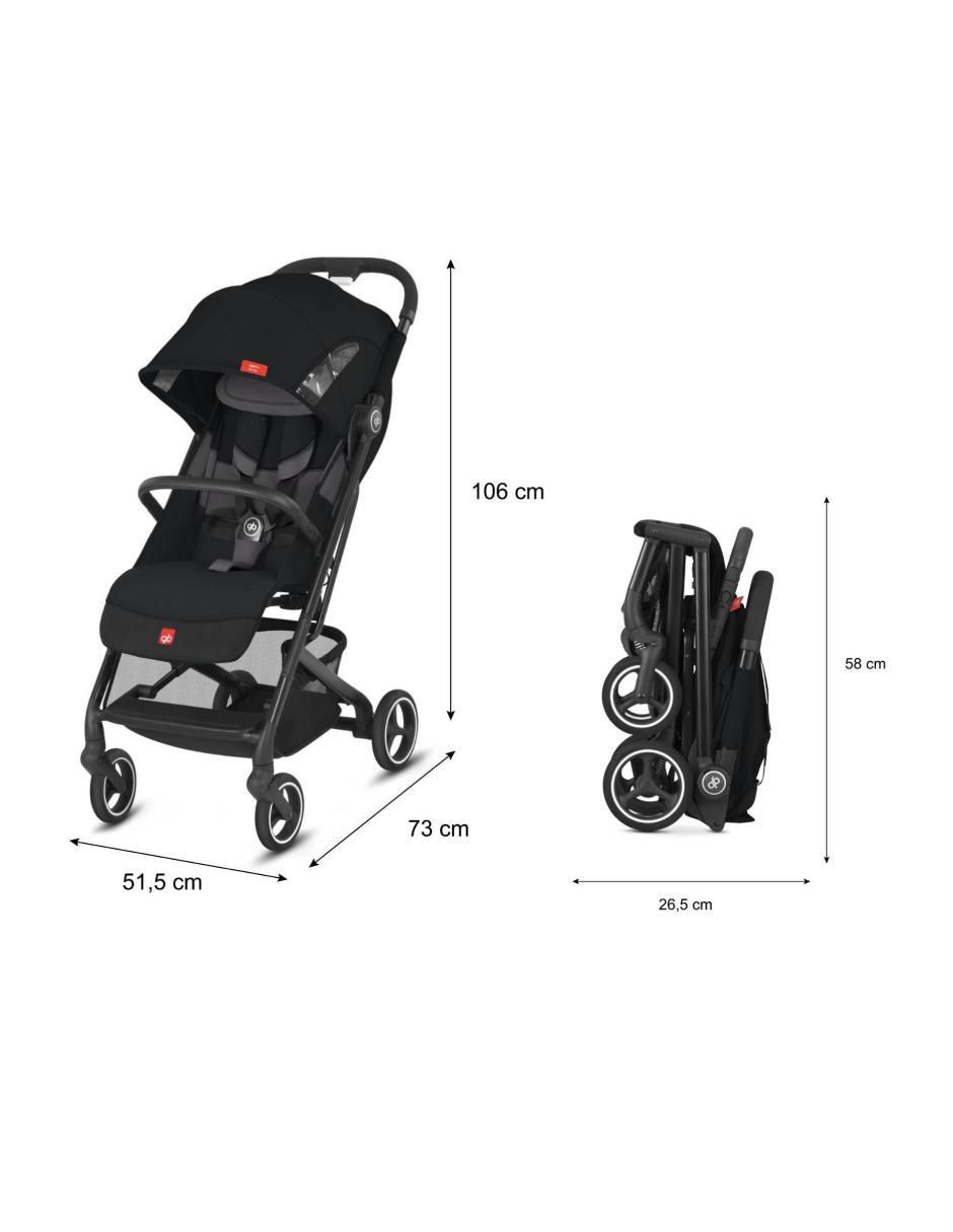 Carriola ultracompacta Qbit plegable 6