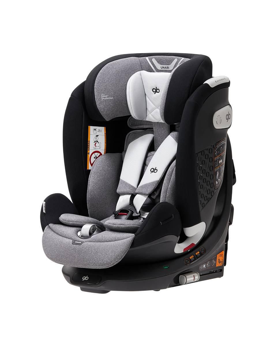Autoasiento convertible compatible con carros con isofix y/o cinturón de 3 puntos Unari
