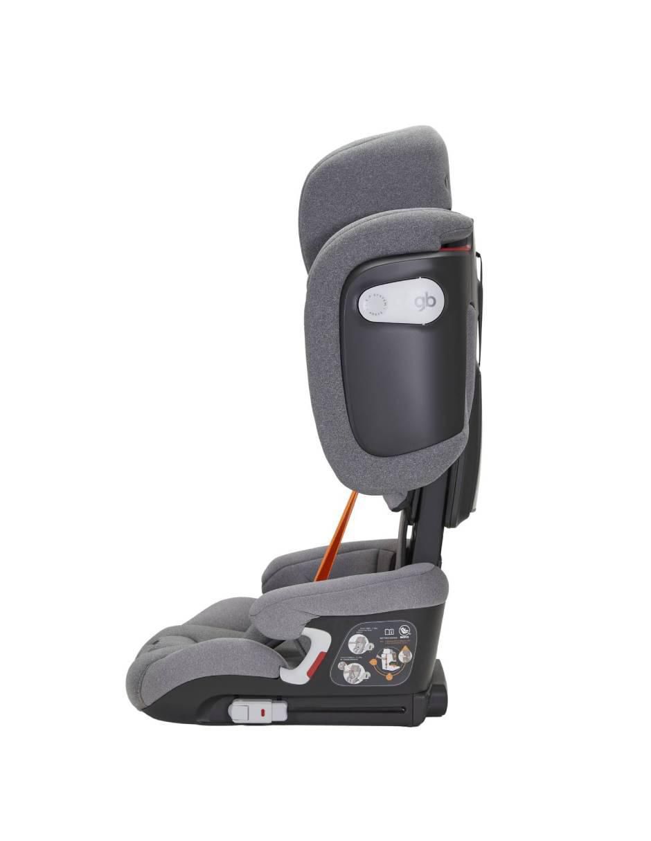 Autoasiento convertible compatible con carro con isofix y/o cinturón de 3 puntos Pockit Armor 3