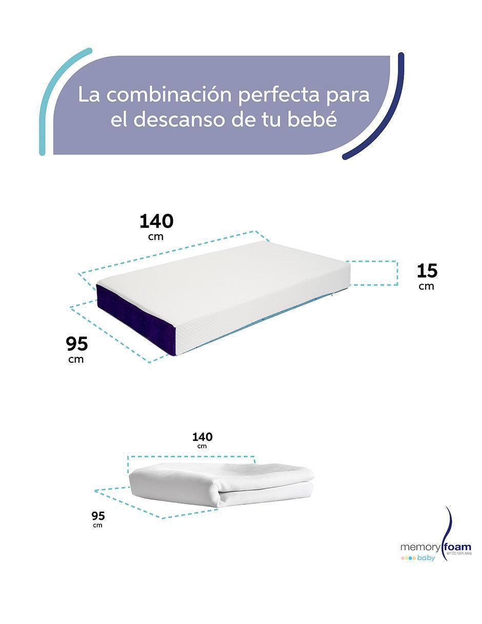 Colchón para cuna Pack Baby Good confort medio 6