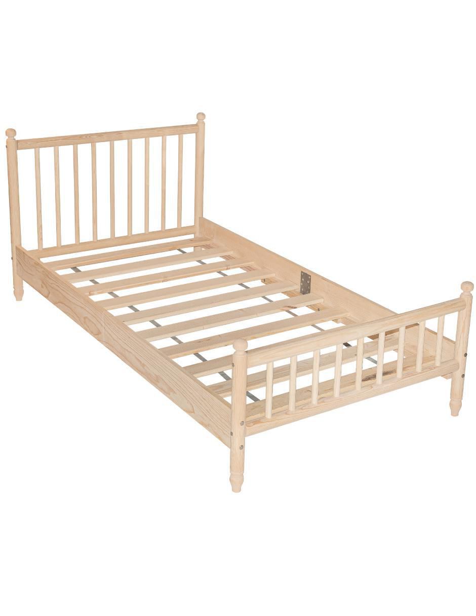 Cama de madera individual 2