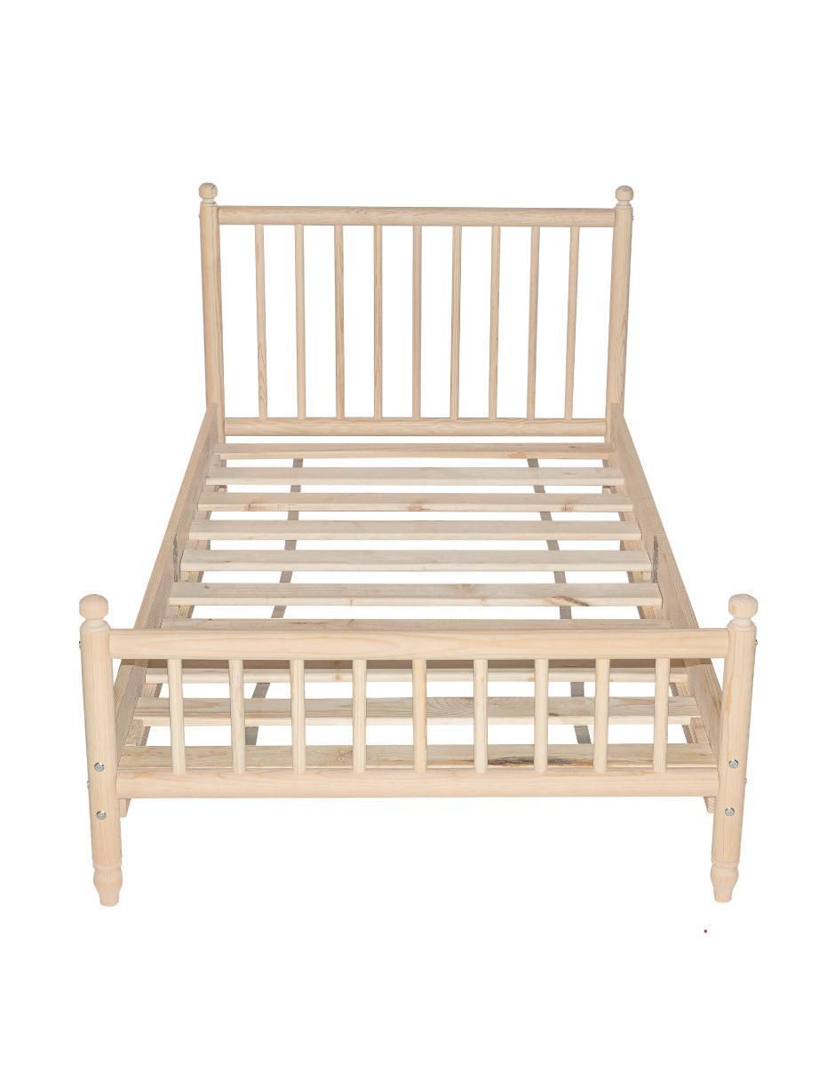 Cama de madera individual 4