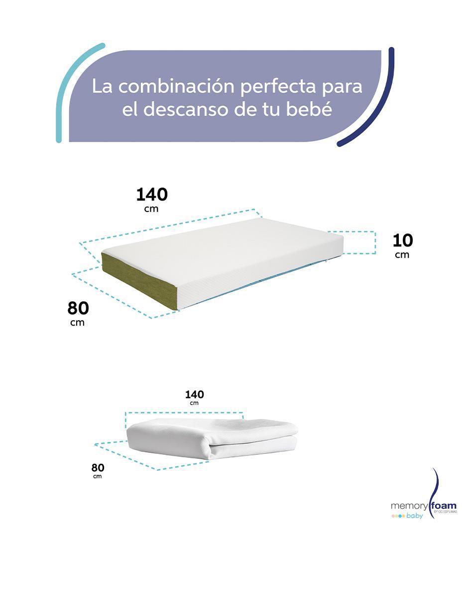 Colchón para cuna Pack Baby Essential confort medio 7