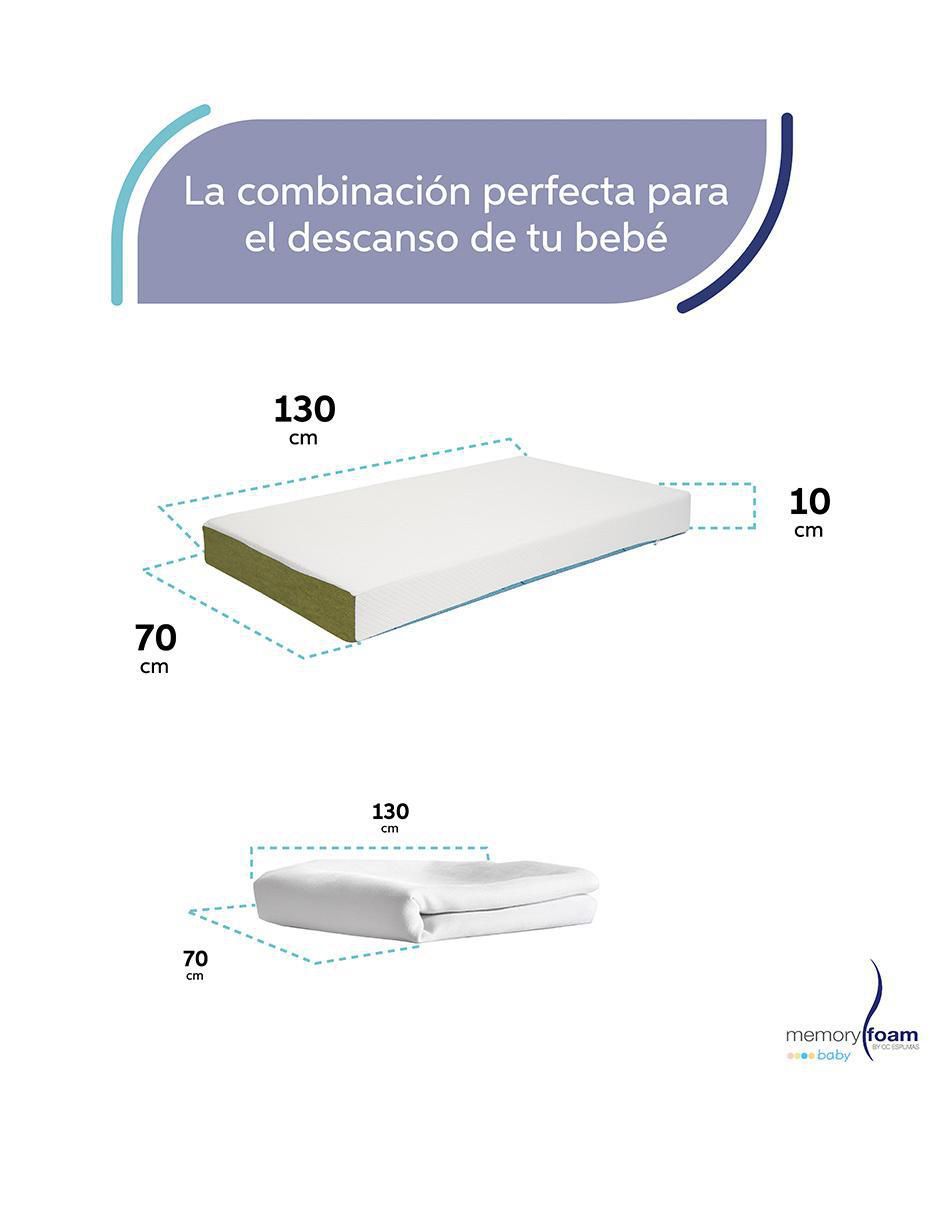 Colchón para cuna Pack Baby Essential confort medio 2