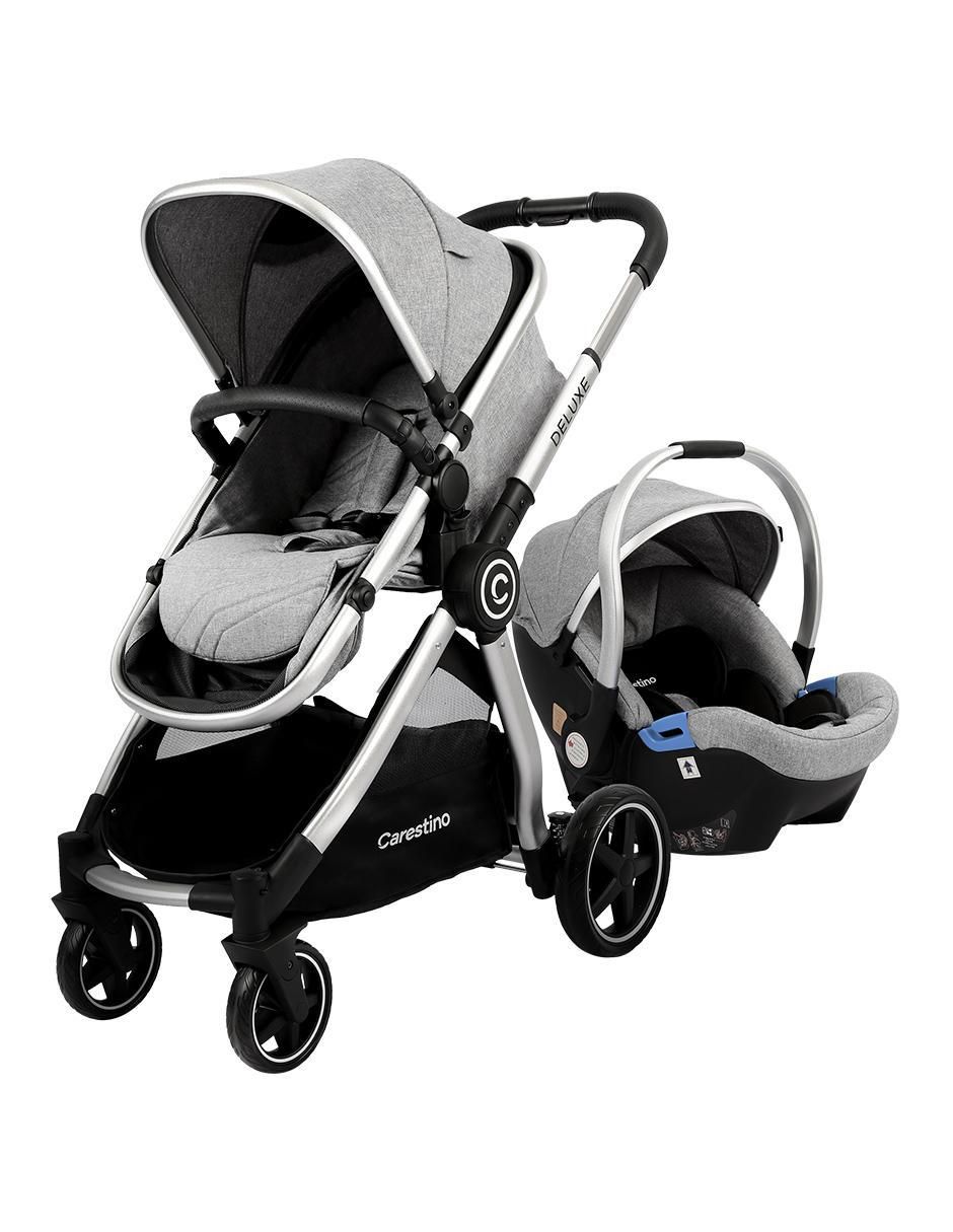 Carriola travel system Deluxe de aluminio