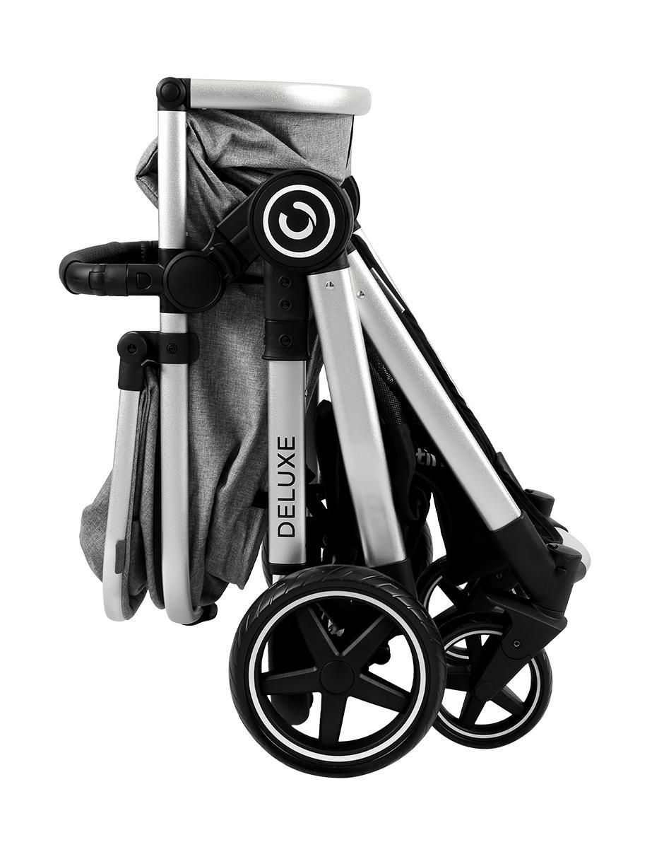 Carriola travel system Deluxe de aluminio 8