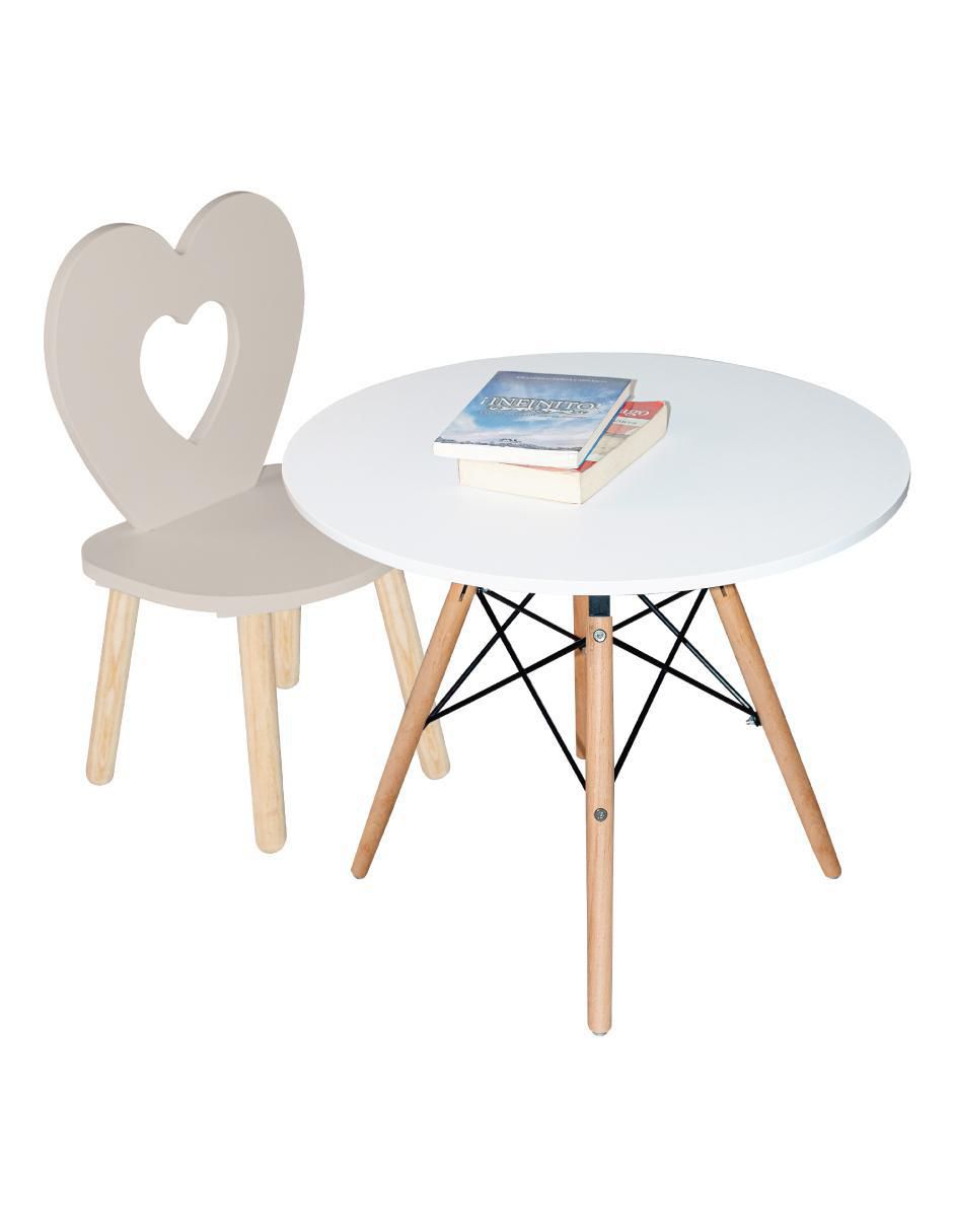 Mesa con silla