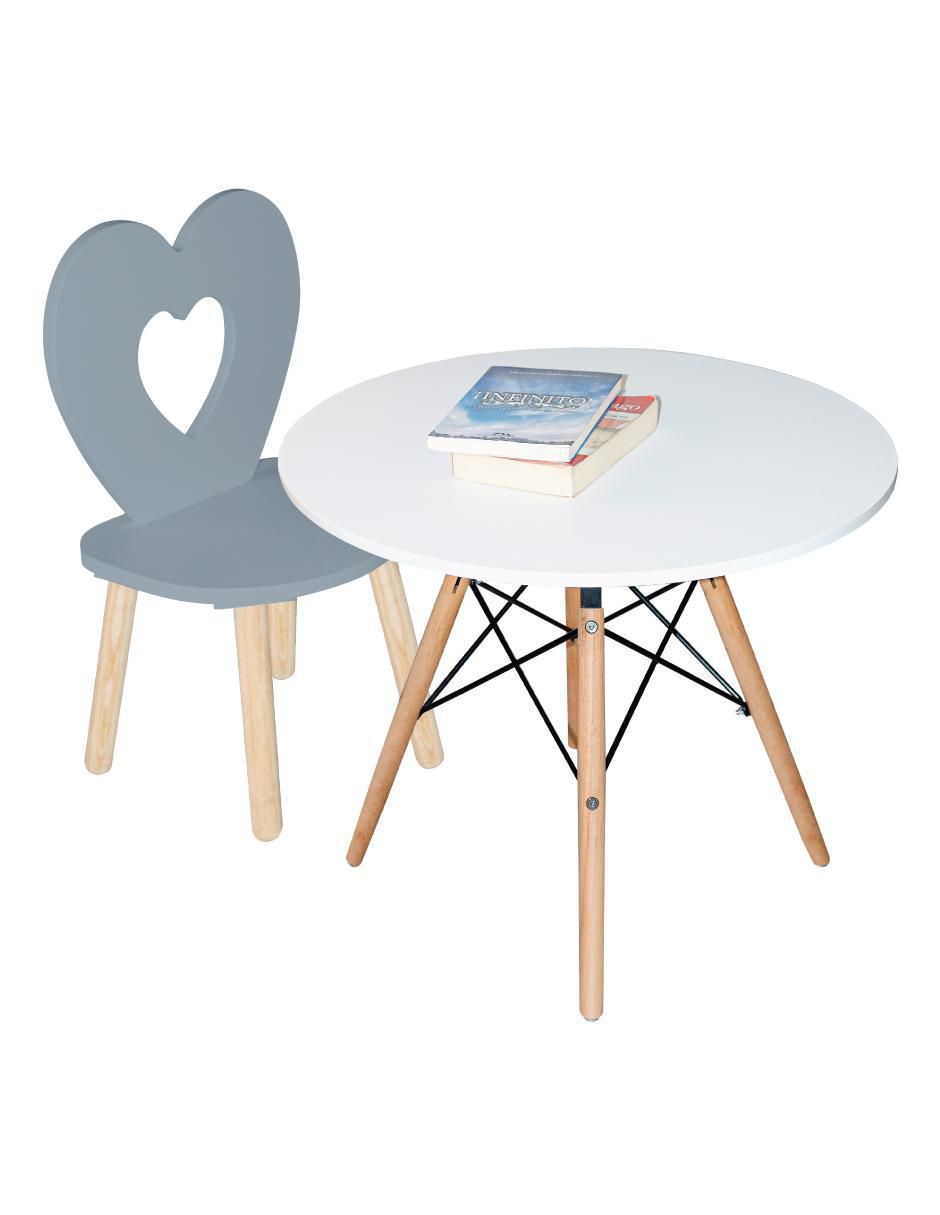 Mesa con silla