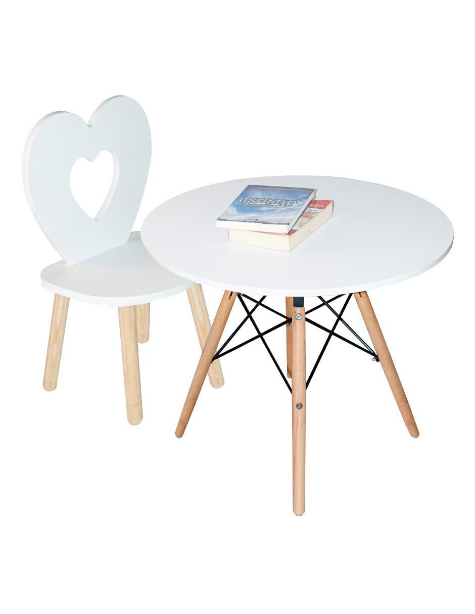 Mesa con silla
