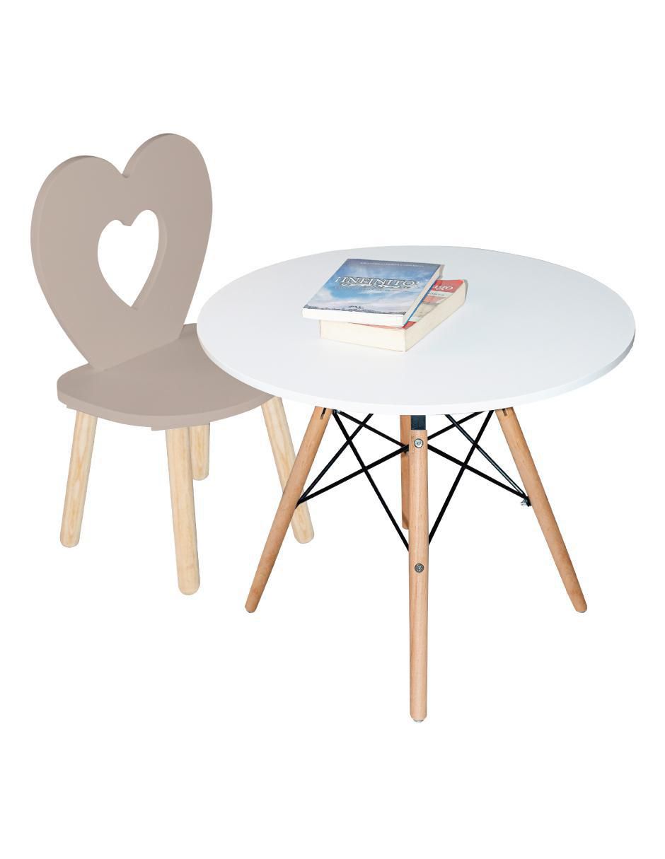 Mesa con silla