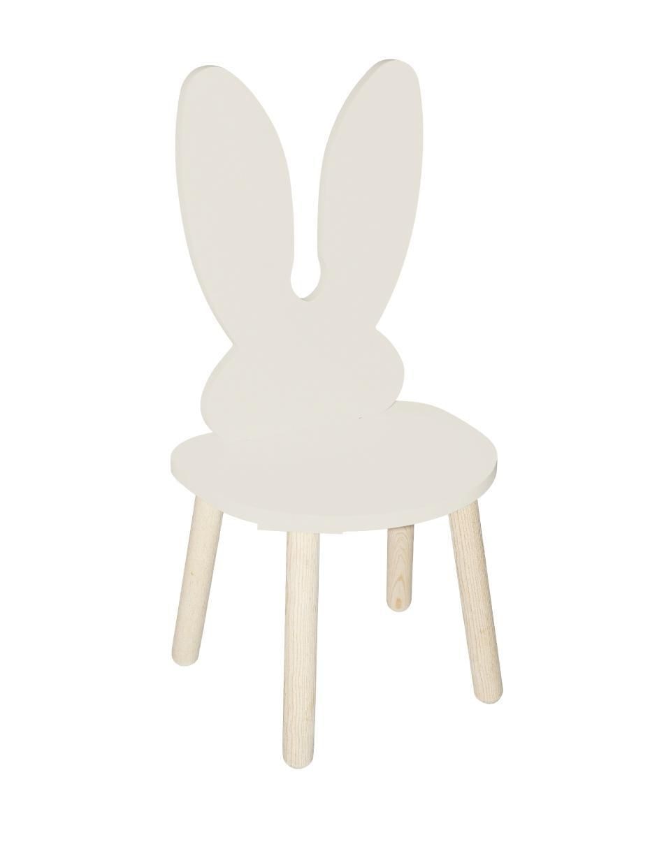 Set de mesa infantil duduk mesa circular berlin - silla conejo "de" materialatt" 2 "piezas"
