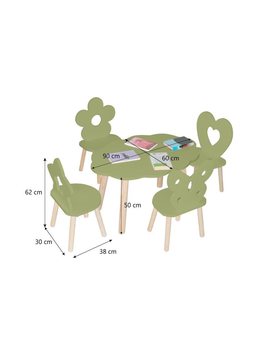 Set de mesa infantil de 5 piezas 7