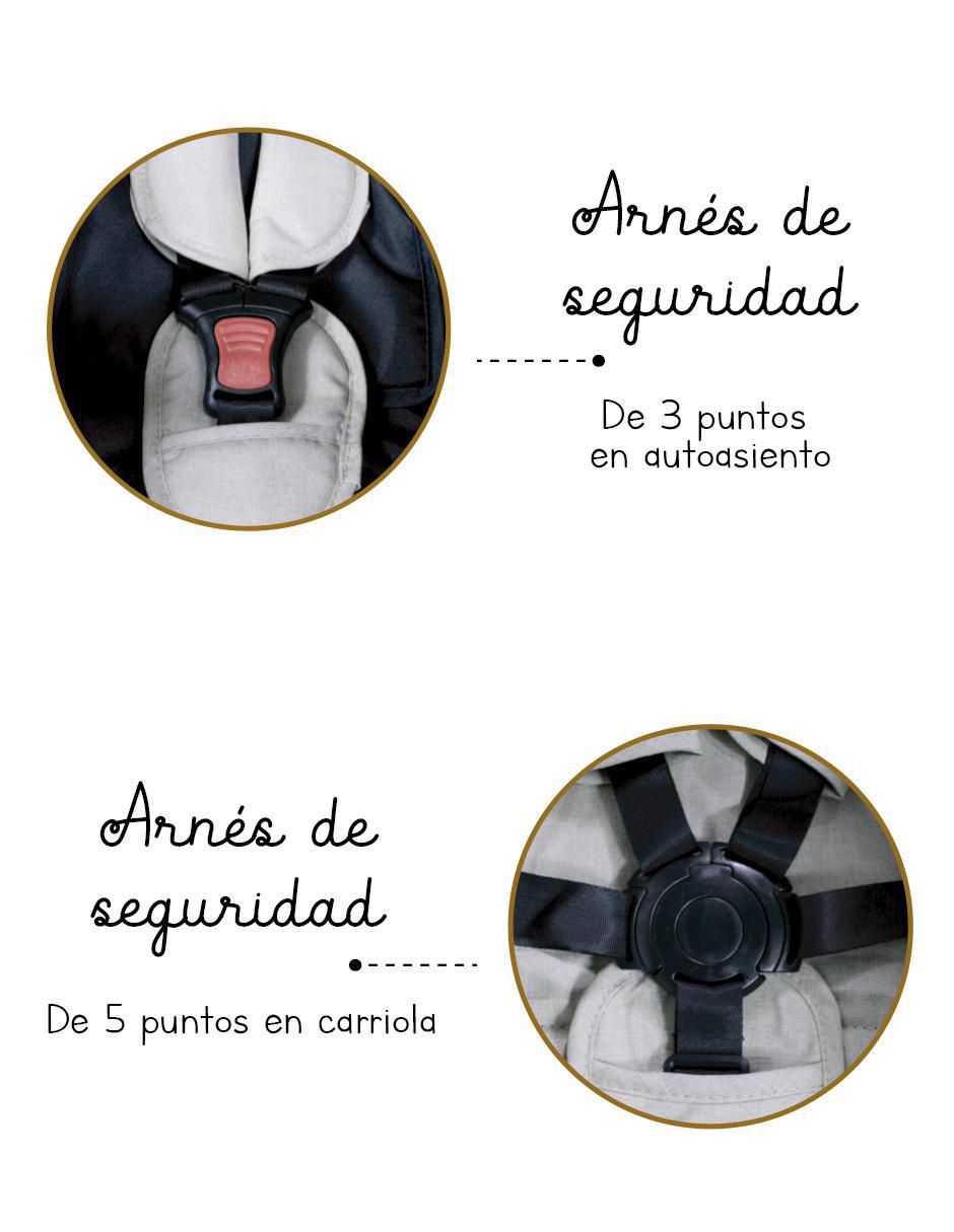 Carriola travel system plegable 7