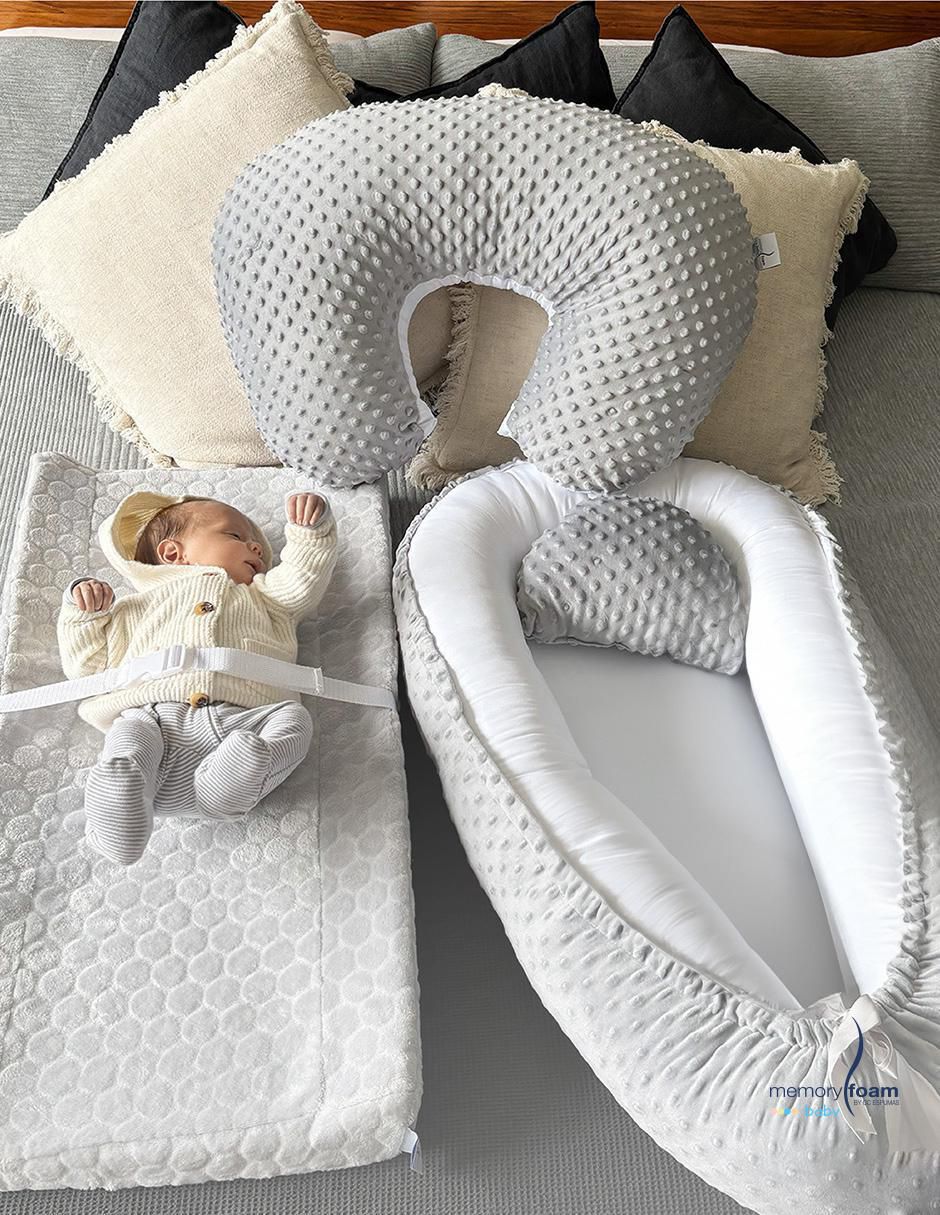 Nido para bebé memory foam baby pack 3 en 1