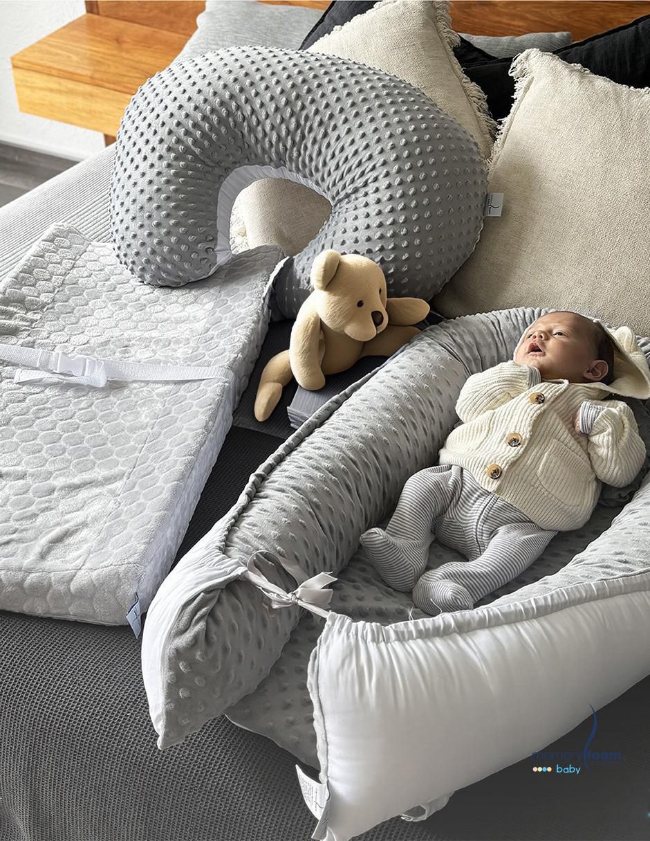 Nido para bebé memory foam baby pack 3 en 1
