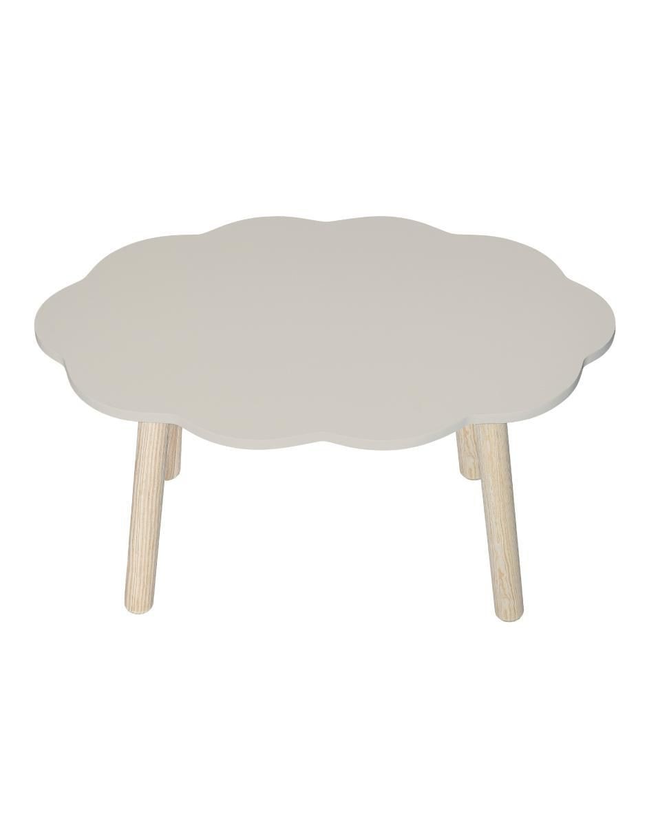 Mesa con silla mesa nube ovalada con 4 sillas eames blancas duduk "de" mdf y madera