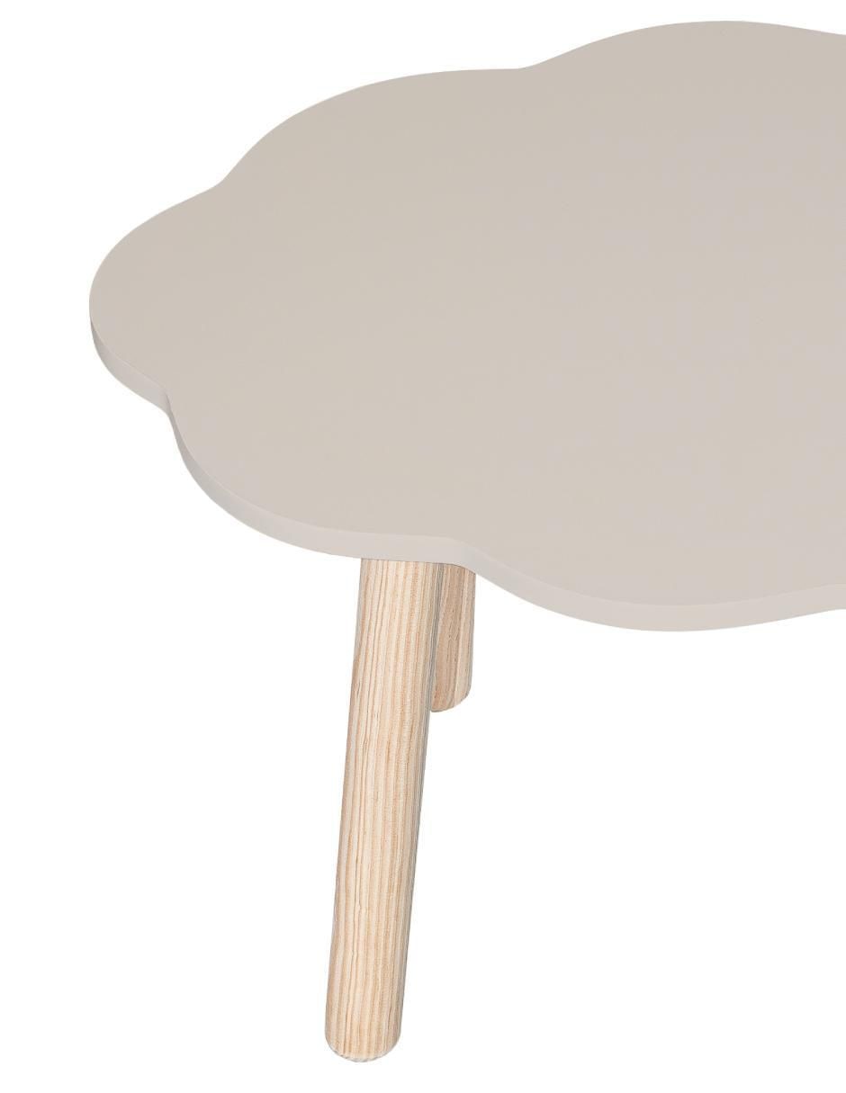 Mesa con silla mesa nube ovalada con 4 sillas eames blancas duduk "de" mdf y madera